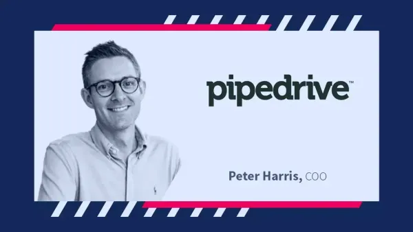 Peter Harris - COO von Pipedrive